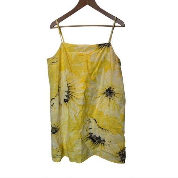 H&M Linen Blend Floral Sundress - Size Large ☀️ - Picture 6 of 7